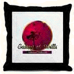 Galaxy of Thrills Throw Pillow