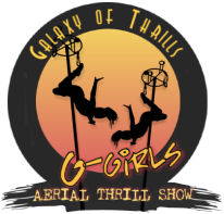 John Winn's Galaxy Girls G-girls aerial thrill show.. Copyright 2005 - 2009 Pathway International All Rights Reserved. 
